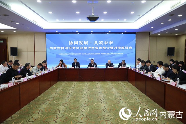 座談會(huì)現(xiàn)場(chǎng).內(nèi)蒙古自治區(qū)人力資源和社會(huì)保障廳供圖